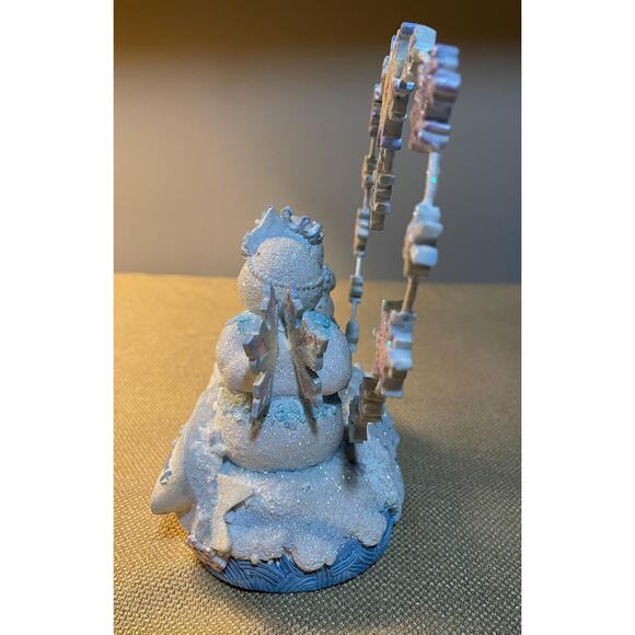 The San Francisco Music Box Company “Cold Nose Warm Hearts” Snowman Music Box, - Picture 6 of 8